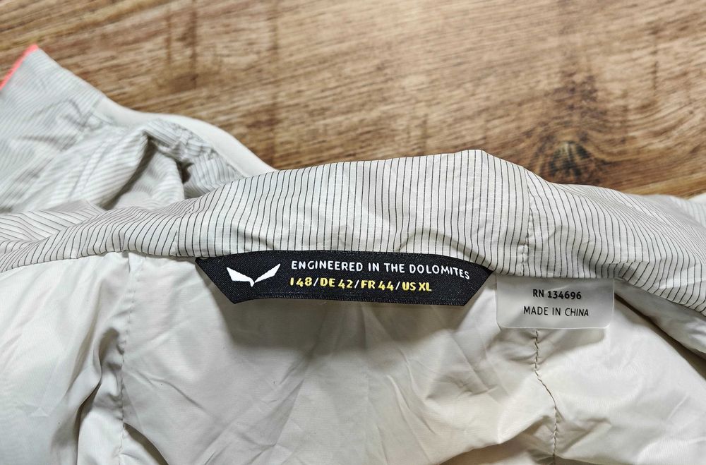 Salewa Tirol Wool Hybrid Оригинално дамско яке с качулка Размер XL