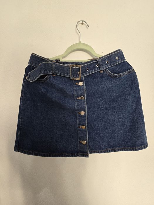 Fustă denim scurtă