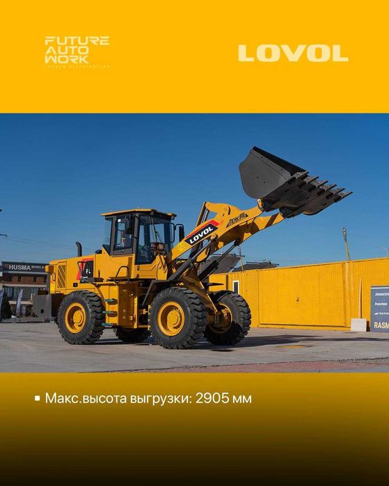 LOVOL FL935 rusumli frontal pogruzchik! 2.0 m3