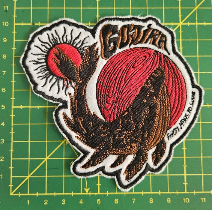 Patch Gojira 10x10 cm