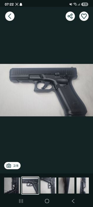 Vand Glock 17 Gen. 5 T4E