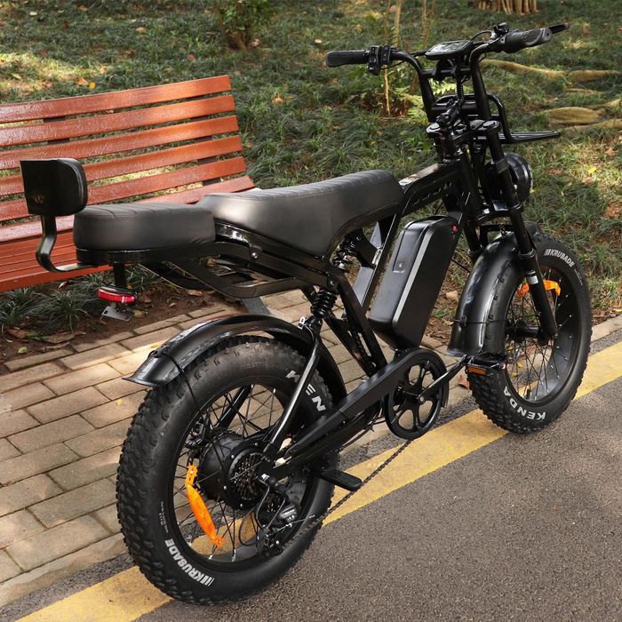 Топ оферта! Електрически велосипед Fatbike X80 Pro 15Ah  50км/ч-Колело с дебели гуми