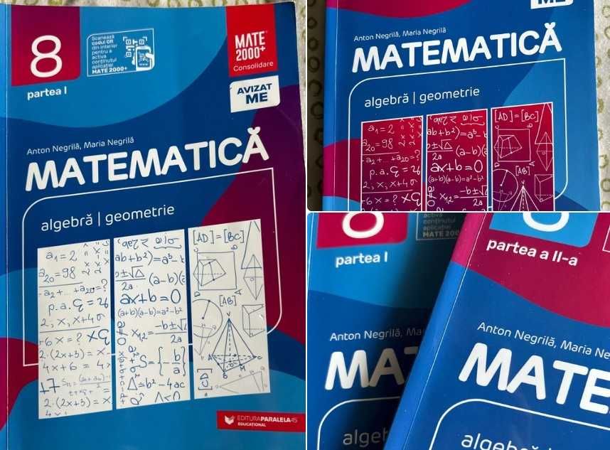 Culegeri matematica clasa  7 si 8