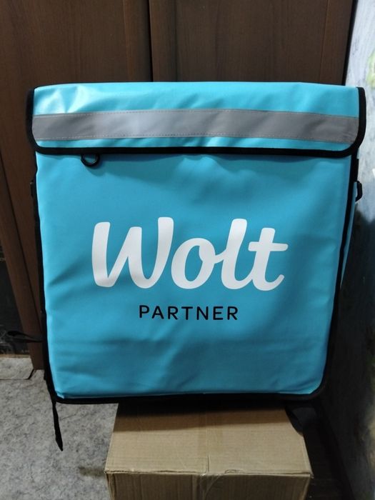 Продам термосумку голубого цвета большая