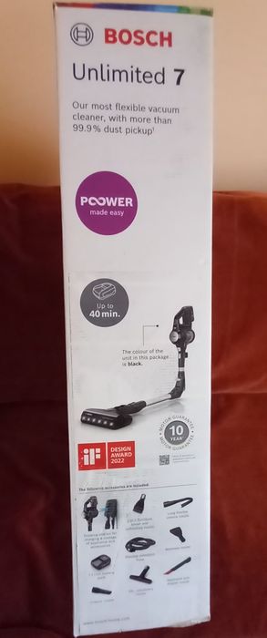 Aspirator vertical fără fir BOSCH-BCS711EXT 7,40 UNILIMITED