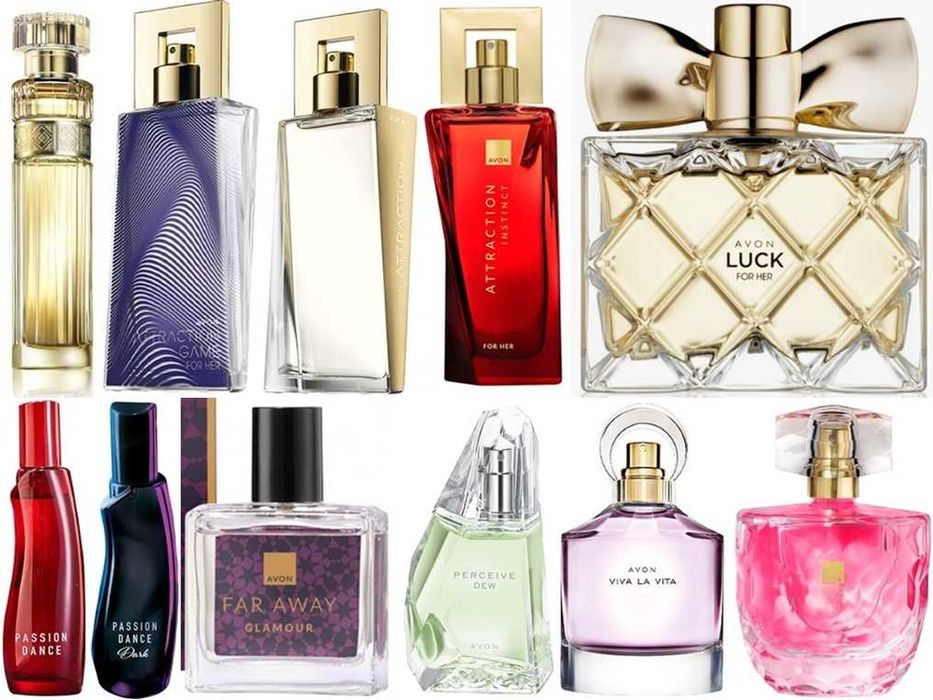 Налични парфюми, тоалетни води  от Avon, Oriflame