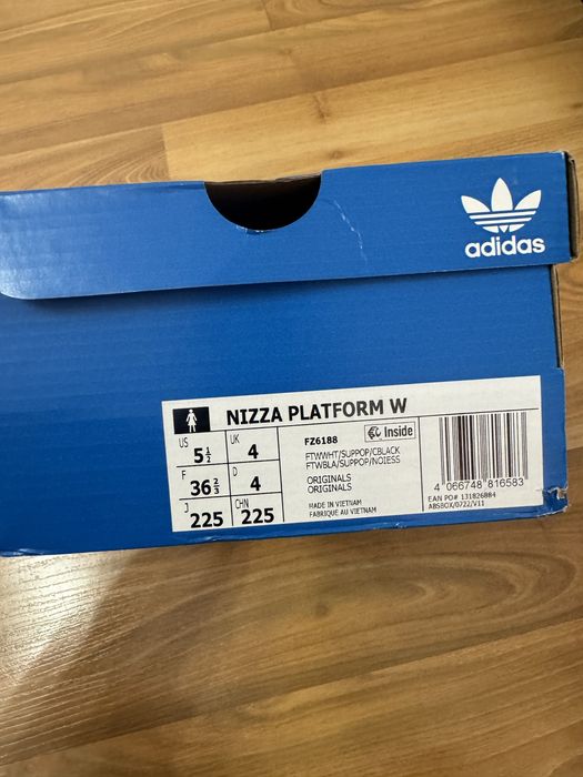 Кецове Adidas Nizza Platform 36 2/3