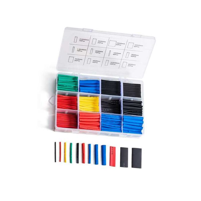 Set 560 buc de tuburi termocontractibile pentru fire