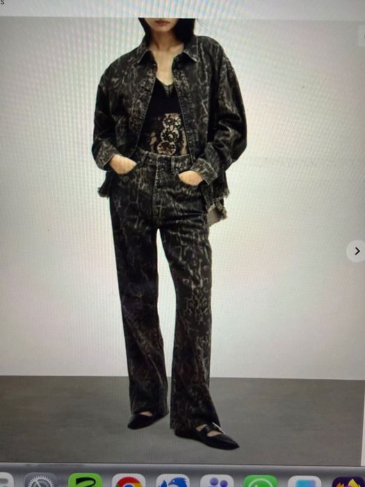 All Saints дънки леопардова шарка размер 26