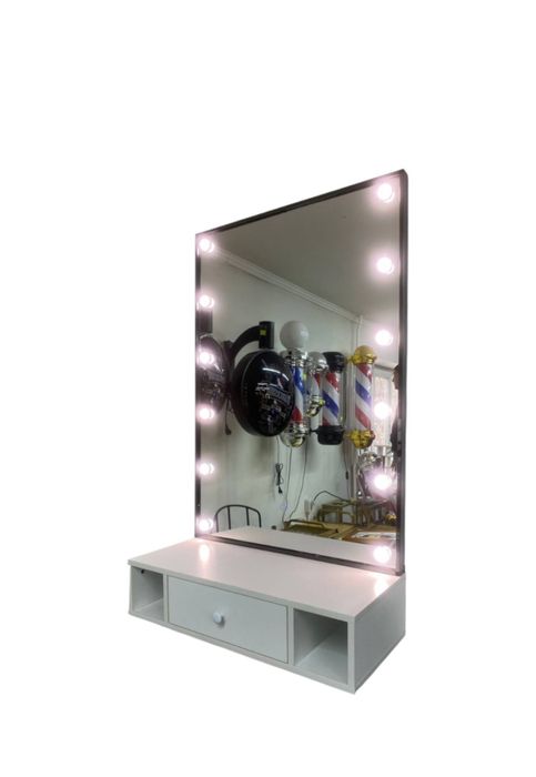 Парикмахерское зеркало с LED и без