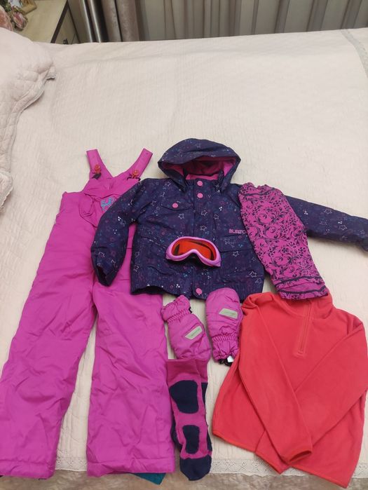 Лыжный костюм для девочки 3-7 лет