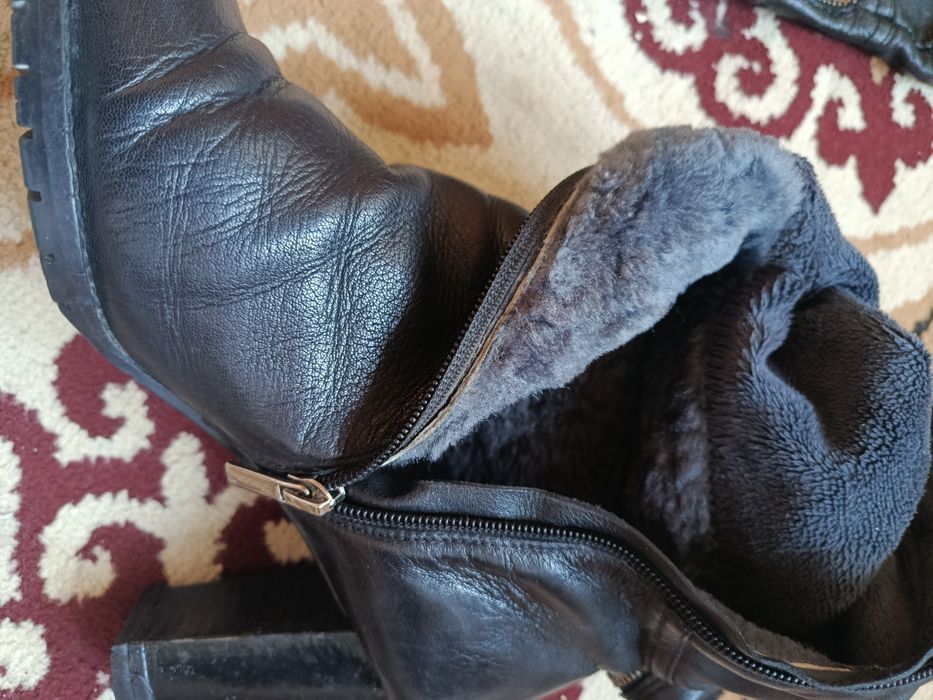 Продам ботфорты нат.кожа