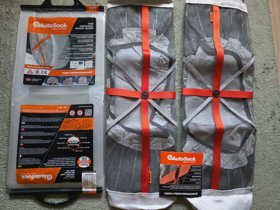 Set 2 Huse Auto Antiderapante Autosock 697