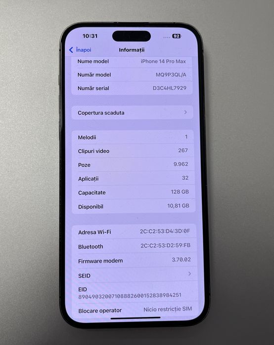 Iphone 14 Pro Max  128 Gb