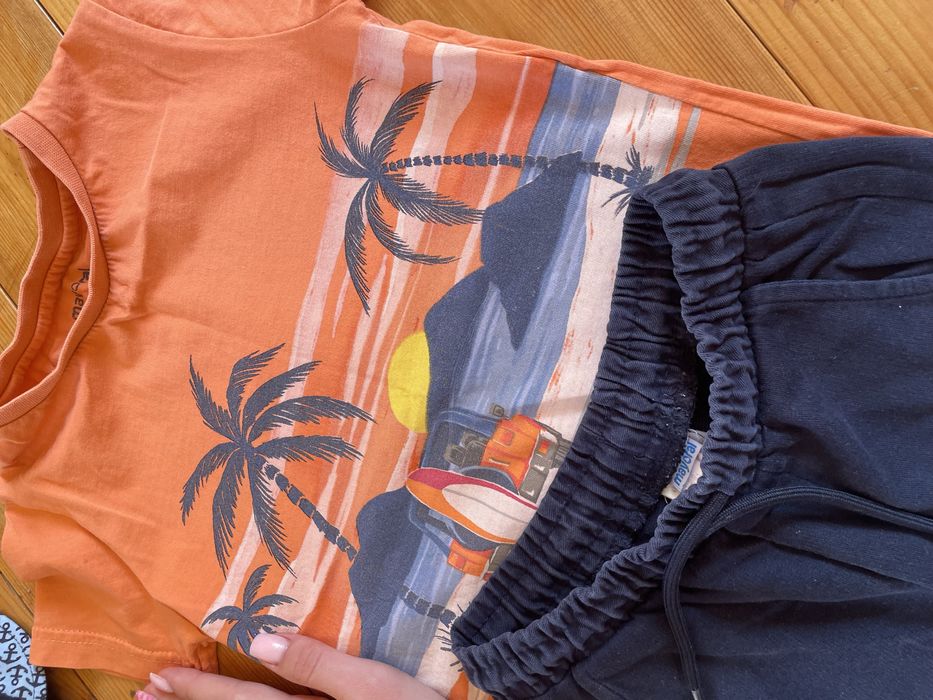 Летен комплект за момче на Mayoral + подарък тениска