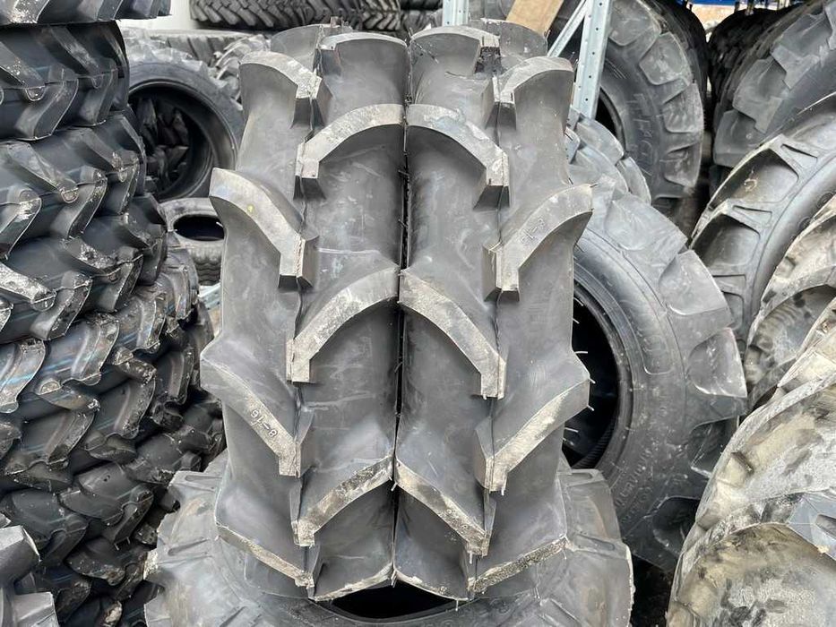 Cauciucuri noi 8-16 pentru tractor japonez cu camera YANMAR