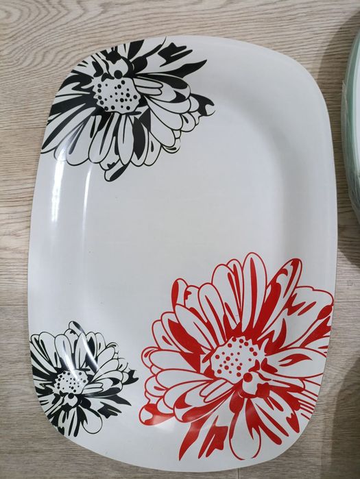 Новый  стеклянной посуды Golesto (Иран) - 25 предметов, "Красные