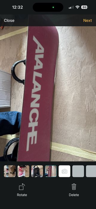 Snowboard si legaturi de 150 cm