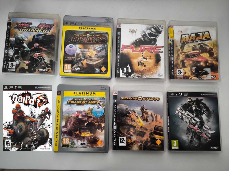Motorstorm Apocalypse/Pacific Rift/BAJA/PURE/Nail'd/MX Vs. ATV/PS3 ПС3