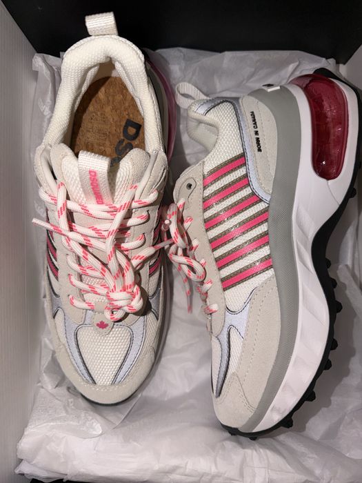 dsquared дамски обувки чисто нови маратонки bubble sneakers