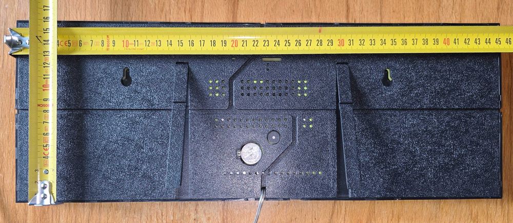 Нов Голям цифров LED часовник +календар-термометър-аларми-дистанционно