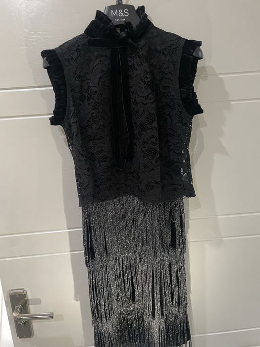 Черное Платье в стиле Гэтсби