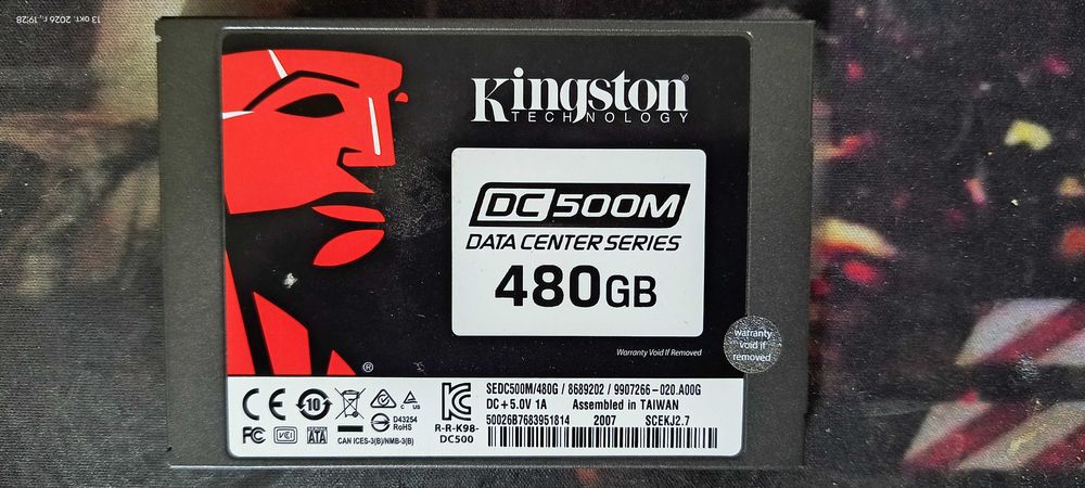Продам SSD 480 ГБ