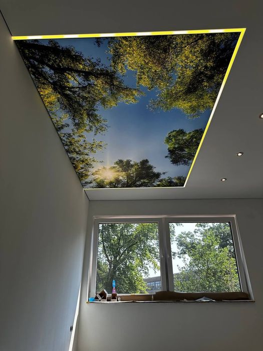 Натяжные потолки от 1300