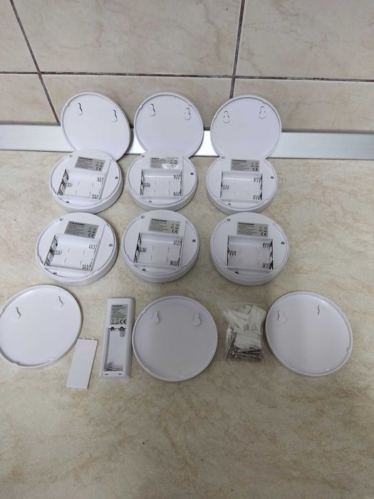 Set Blaupunkt 6 spoturi led fara fir cu telecomanda