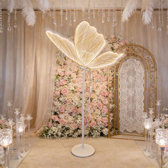 Lampa LED Fluture de podea pentru decor design elegant 60/80/100 cm
