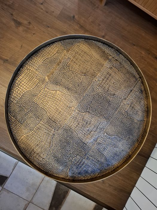 Холна маса Lawrence Grey Home с размери 76х42