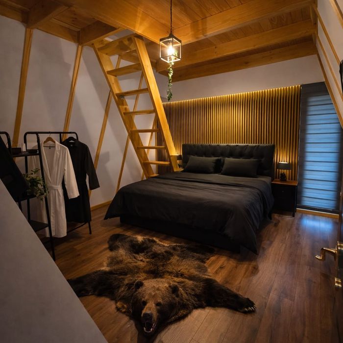 Refugiu A-Frame Premium în Predeal – Natură, Relaxare și Confort Total