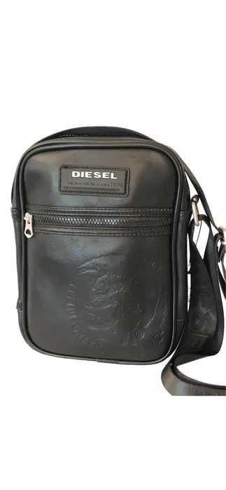 Мъжки чанти Diesel CAT от естествена кожа и висококачествен плат