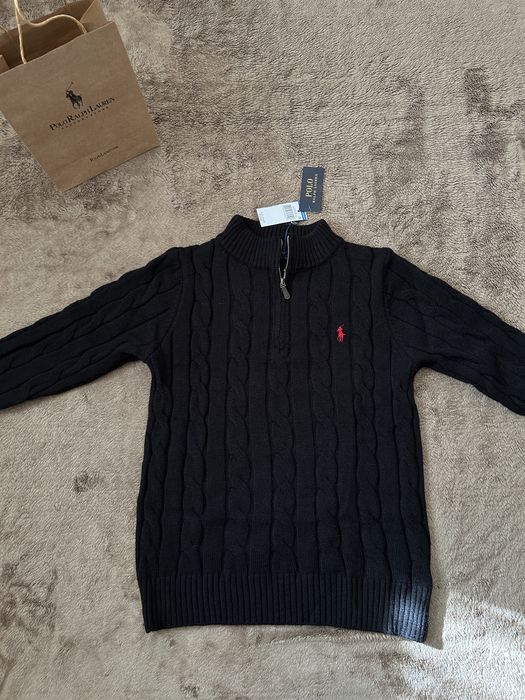 Pulover Polo Ralph Lauren M negru 2 buc in stoc