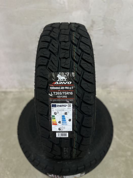 Нови джипови гуми ARIVO TERRAMAX ARV PRO A/T 265/75R16 123/120Q 2657516