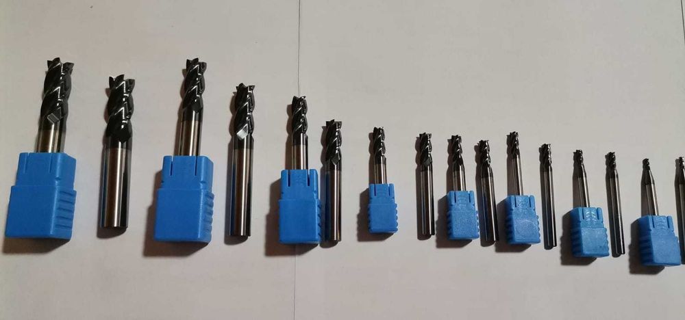 Freza din carbura cilindro-frontale 2-12mm