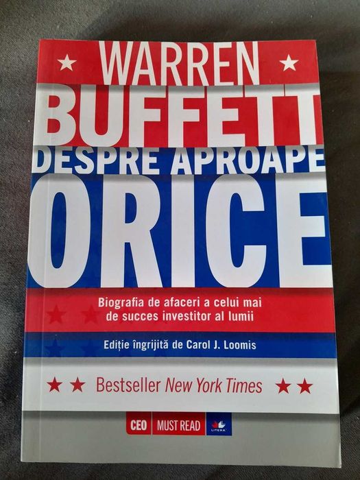 RARA,Despre Aproape Orice,Warren Buffett,Business,Biografii,Dezvoltare
