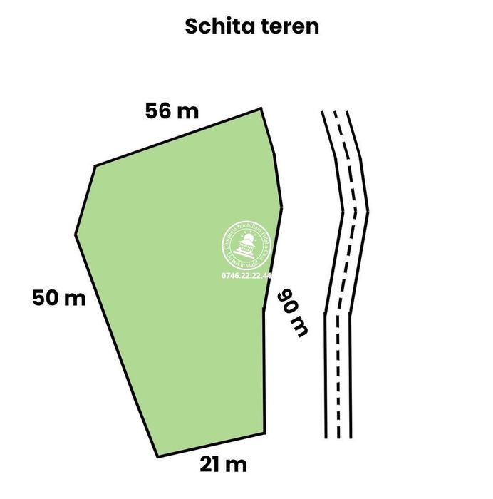 Teren intravilan - 2980mp - de vanzare in Carbunari, Grajduri