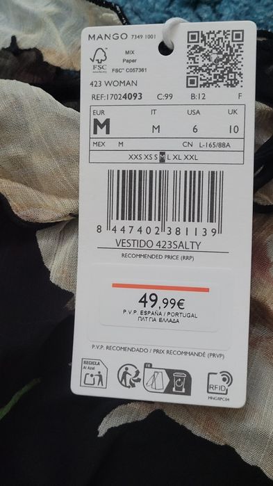Rochie Mango noua, cu eticheta