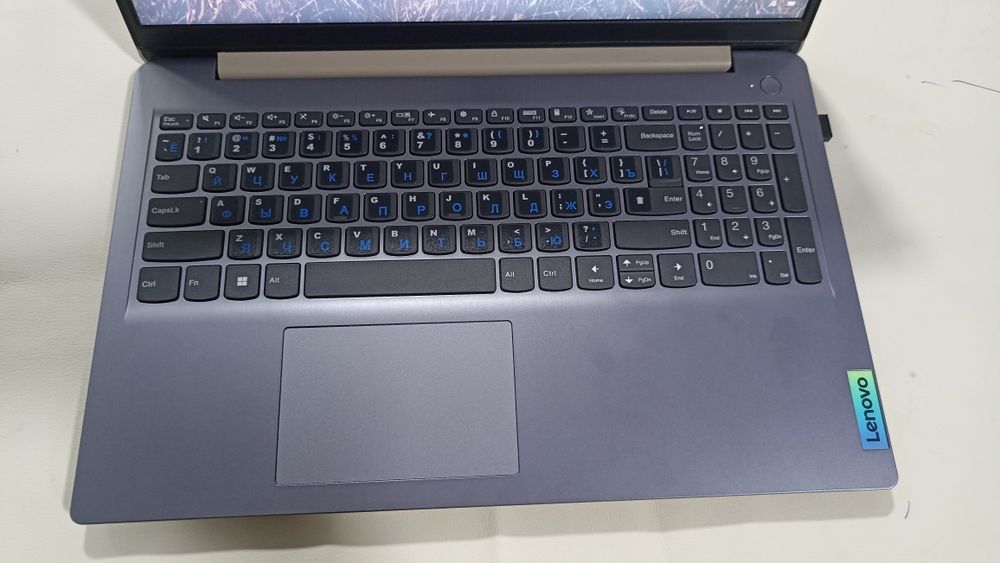 Ноутбук Lenova IdeaPad3 CPU Rayzan 5 5500U RAM 8GB DDR4 SSD NVMe 256GB