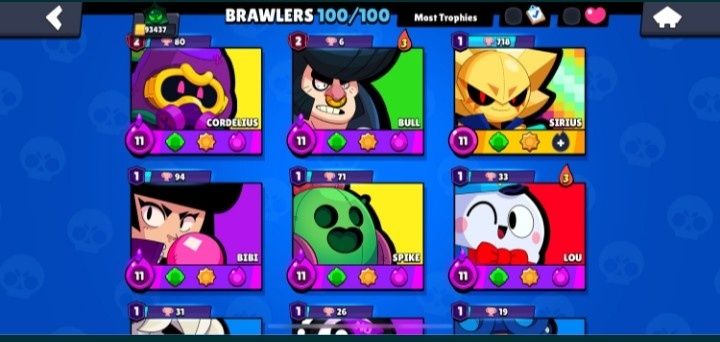 Бравл старс аккаунт