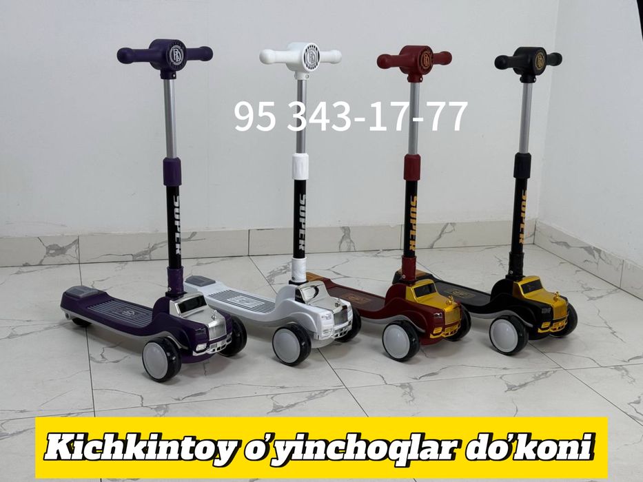 Bolalar samokati Самокат Детский машина Skuter Скутер