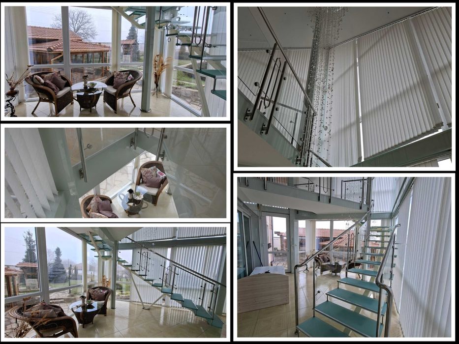 Уникална къща с ФЕЦ допълнителни постройки и двор, с. Медовина, Попово