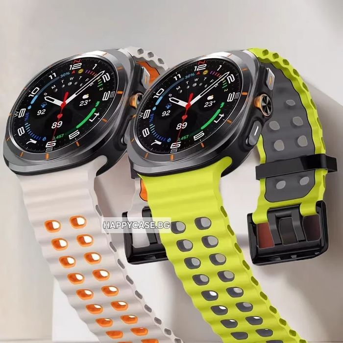 Samsung Galaxy Watch Ultra 47 mm 2025 / 2024 / MARINE Силиконова каишка