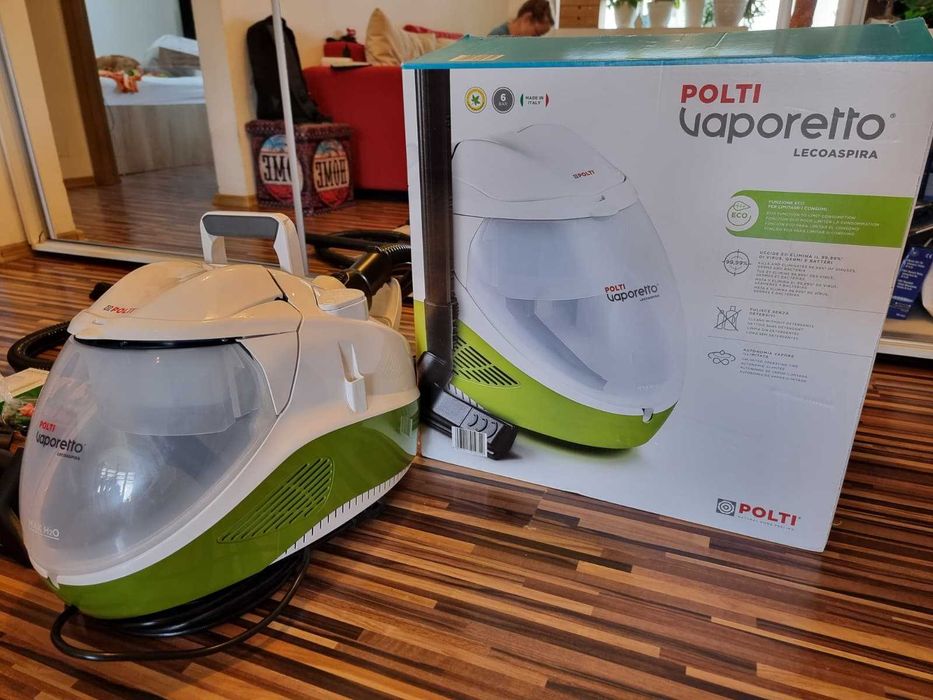 Polti Vaporetto Lecoaspira FAV80 Turbo - Aspirator cu Abur