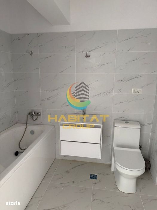 Apartament 2 camere decomandat bloc nou 52.3Mp