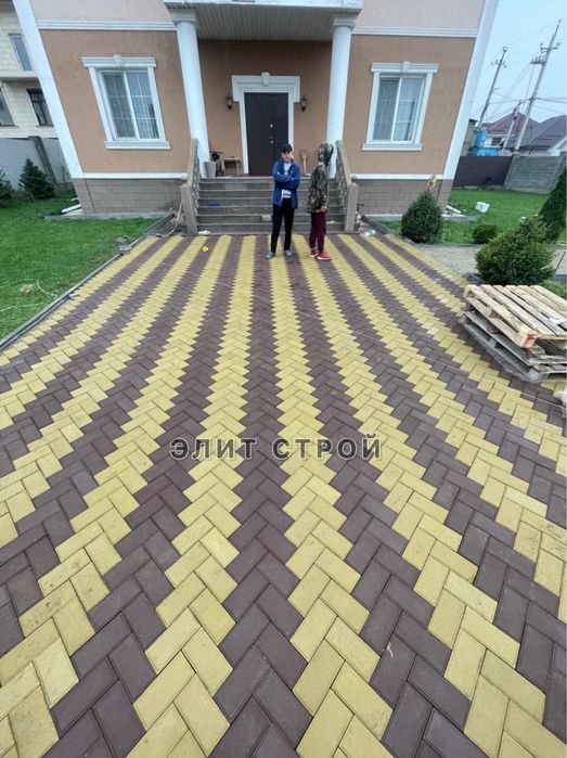 Кирпич Тротуарная плитка