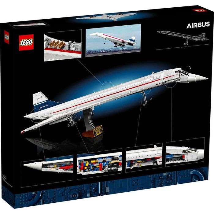 LEGO Concorde (colectia LEGO ICONS)