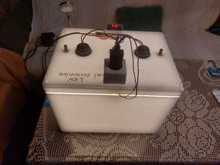 Инкубатор за люпене на яйца!