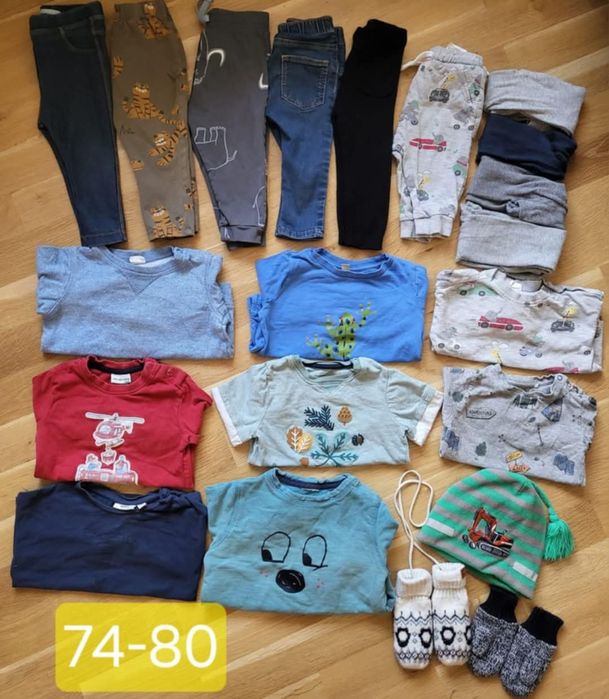 Дрехи за момче размер 74-80